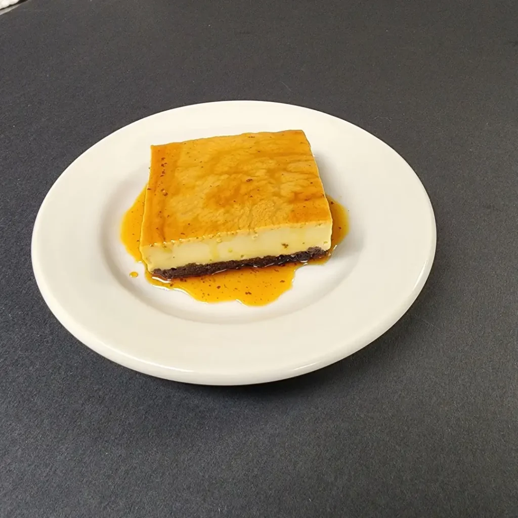 Chocoflan – A decadent layer of chocolate cake topped with smooth flan